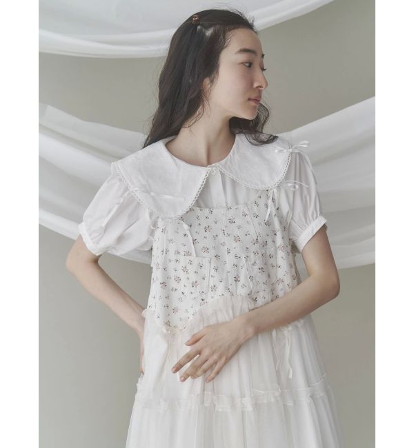 merry jenny「ピコレースリボンブラウス」|シャツ・ブラウス|