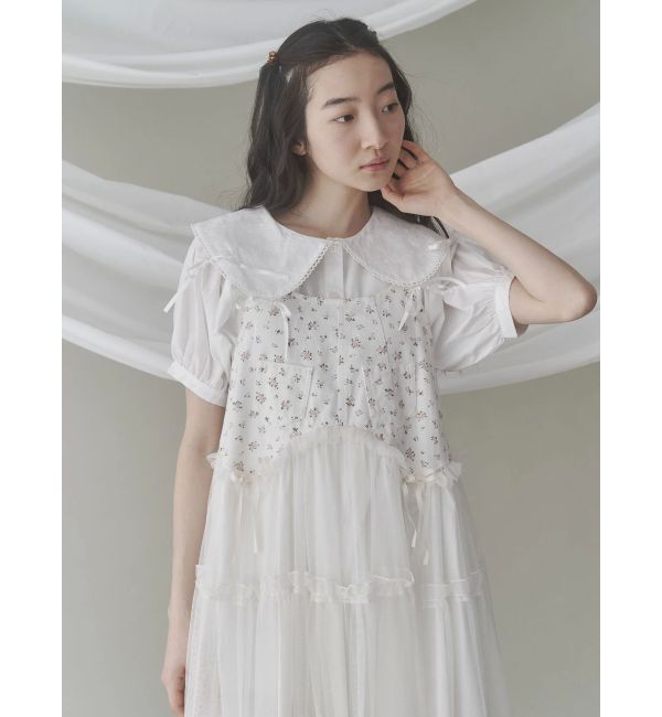 merry jenny「ピコレースリボンブラウス」|シャツ・ブラウス|