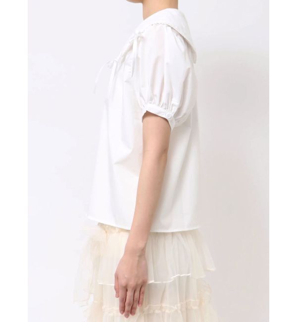 merry jenny「ピコレースリボンブラウス」|シャツ・ブラウス|