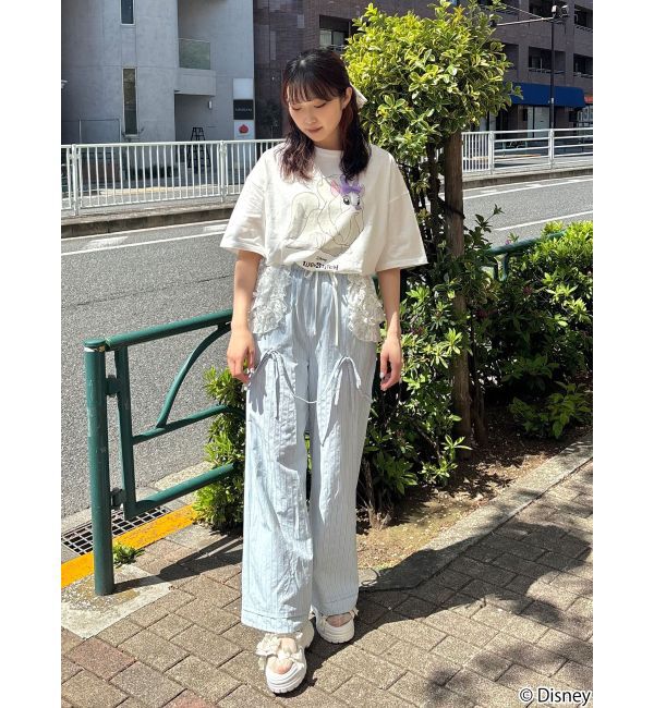 merry jenny「Lilo & Stitch 「ジジとマートルの仲間たち」Tシャツ」|Tシャツ・カットソー|