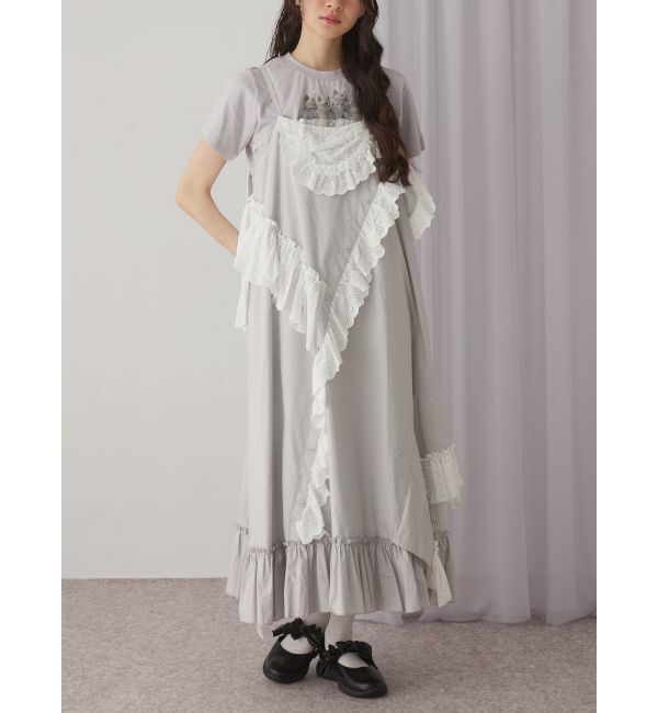 merry jenny「remakishキャミワンピース」|ワンピース|グレー