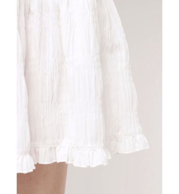 merry jenny「くるくるフリルカラーミニワンピース」|ワンピース|