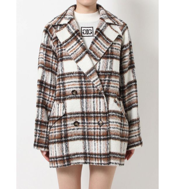 GYDA「スライバー ミディ チェスターコート」|チェスターコート|