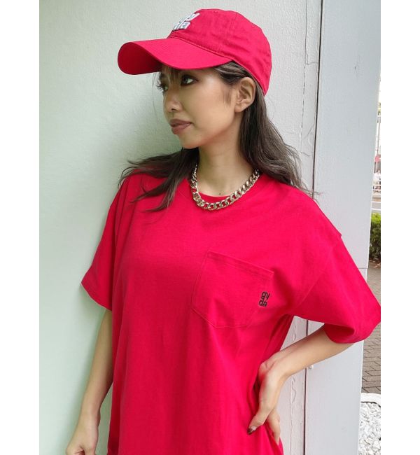 GYDA「Square gyda embroideryキャップ」|キャップ・キャスケット|