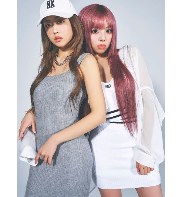 GYDA「Square gyda embroideryキャップ」|キャップ・キャスケット|