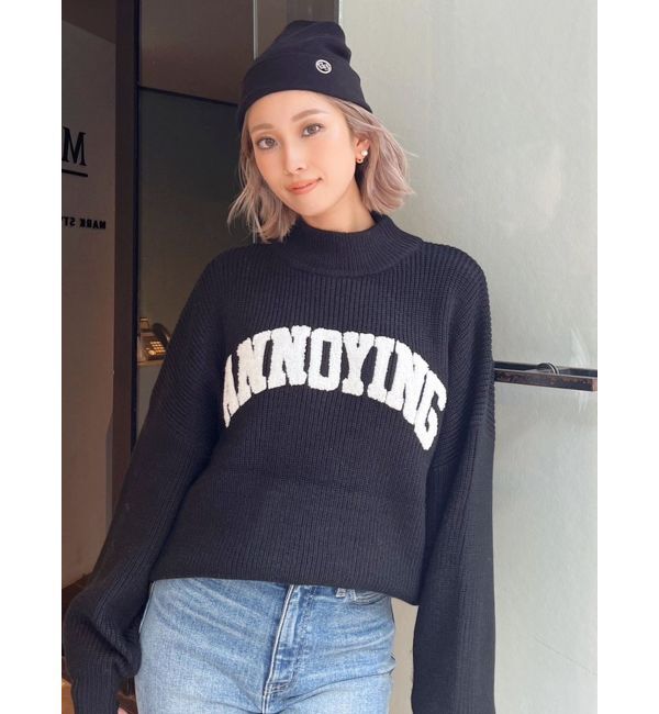 GYDA「GG CIRCLE ニット キャップ」|ニット帽|