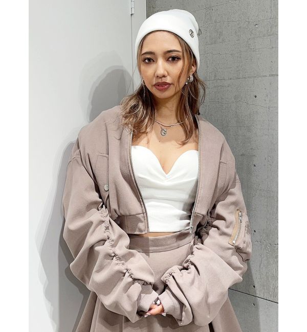 GYDA「GG CIRCLE ニット キャップ」|ニット帽|