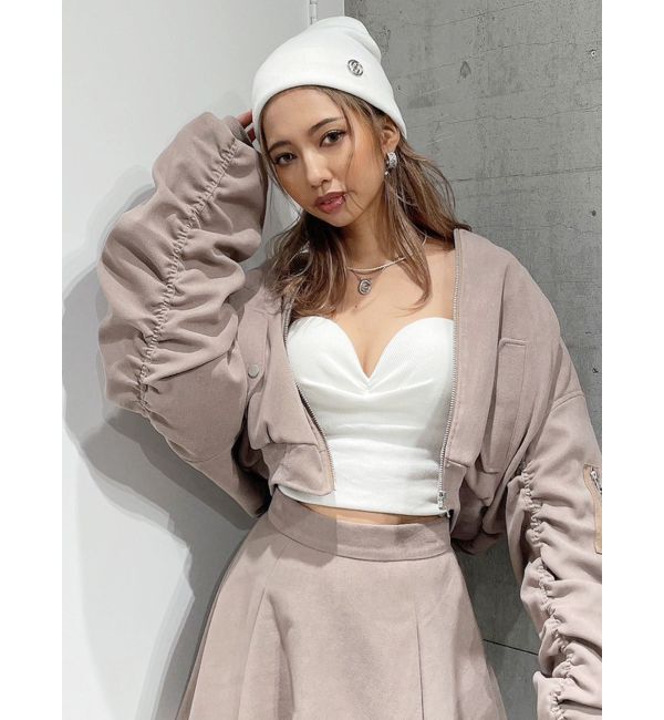 GYDA「GG CIRCLE ニット キャップ」|ニット帽|