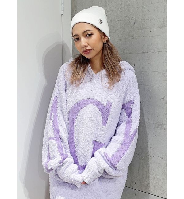 GYDA「GG CIRCLE ニット キャップ」|ニット帽|