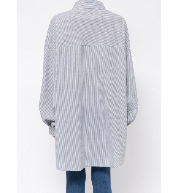 GYDA「ストライプオーバーシャツ」|シャツ・ブラウス|
