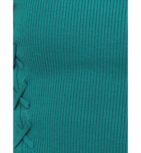 GYDA「サイドレースアップオフショルニットトップス」|ニット・セーター|