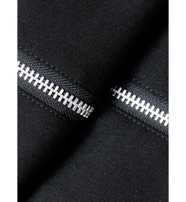 GYDA「【TINY】フロントZIPペプラムブラウス」|シャツ・ブラウス|