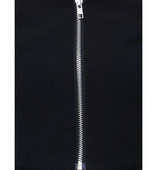 GYDA「【TINY】フロントZIPペプラムブラウス」|シャツ・ブラウス|