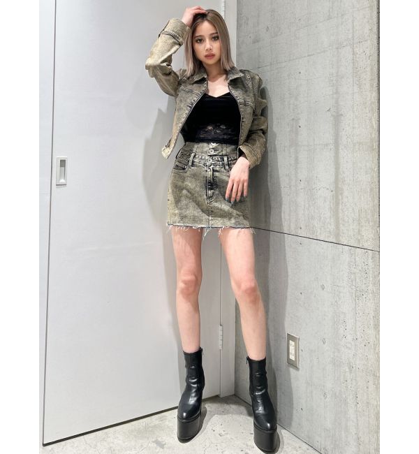 GYDA「バルキーショートブーツ」|ショートブーツ|