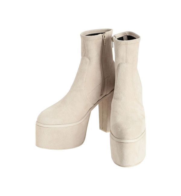 GYDA「バルキーショートブーツ」|ショートブーツ|