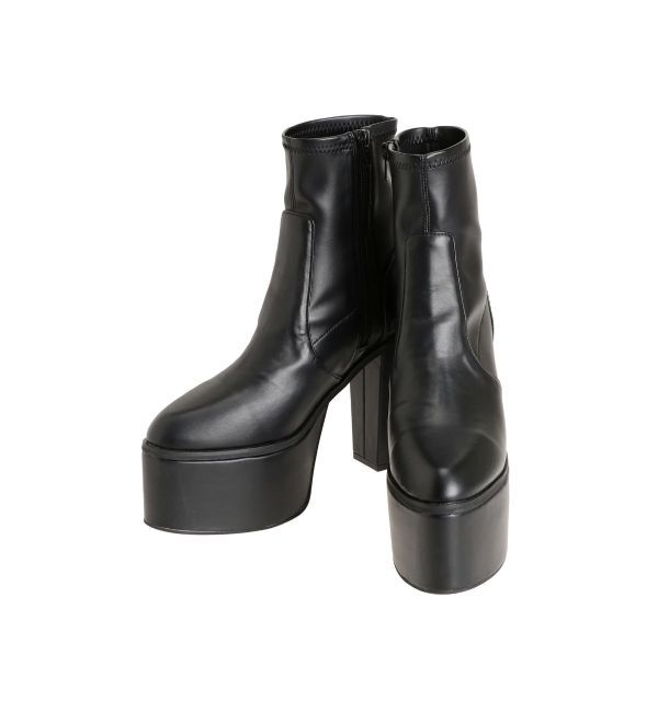 GYDA「バルキーショートブーツ」|ショートブーツ|