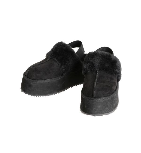 GYDA「ムートンライクプラットフォームスリッポン」|その他|