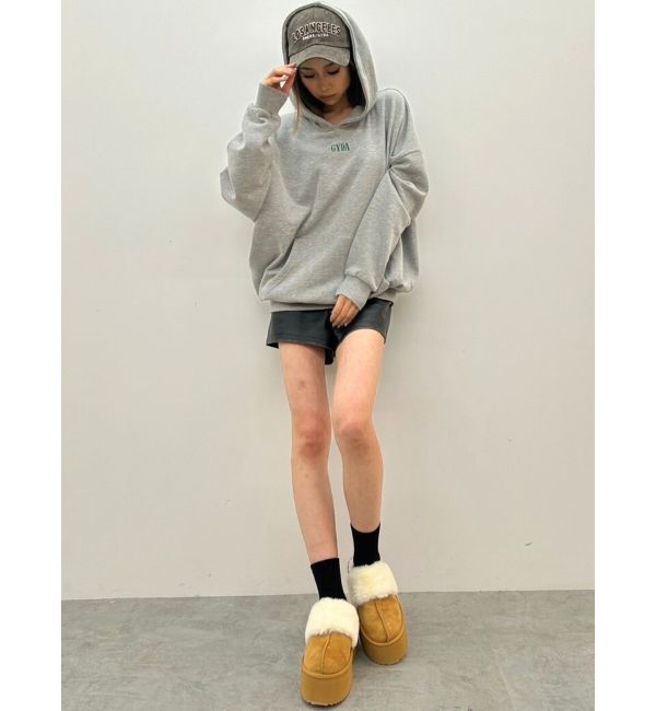 GYDA「ムートンライクプラットフォームスリッポン」|その他|