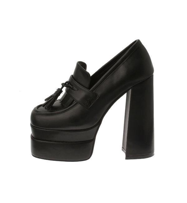 GYDA「チャンキーヒールローファーパンプス」|パンプス|