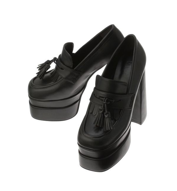 GYDA「チャンキーヒールローファーパンプス」|パンプス|