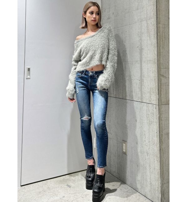 GYDA「チャンキーヒールローファーパンプス」|パンプス|