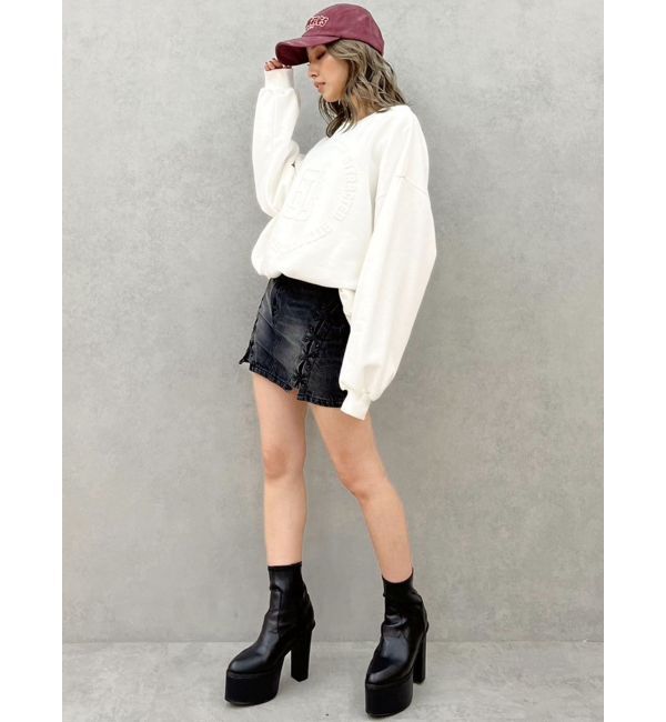 GYDA「LOSANGELESサガラ刺繍CAP」|キャップ・キャスケット|