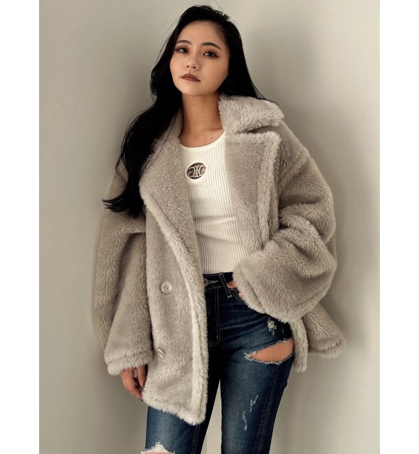 GYDA「コクーンエコファーブルゾン」|ブルゾン・スタジャン|