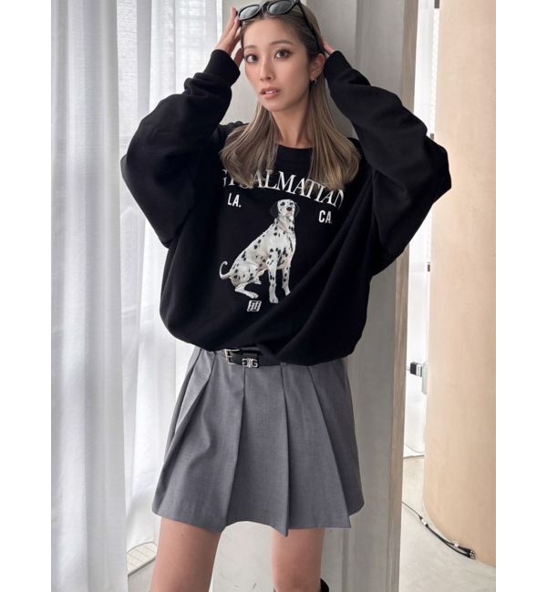 GYDA「NEWベルトSETプリーツスカートライクショートパンツ」|スカート|