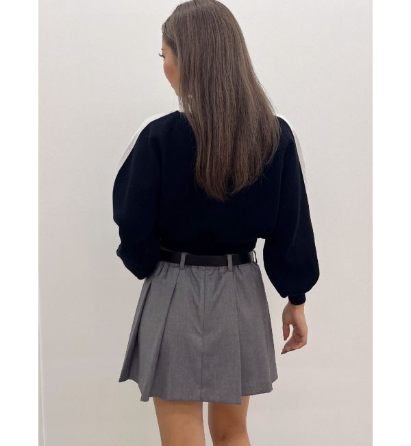 GYDA「NEWベルトSETプリーツスカートライクショートパンツ」|スカート|