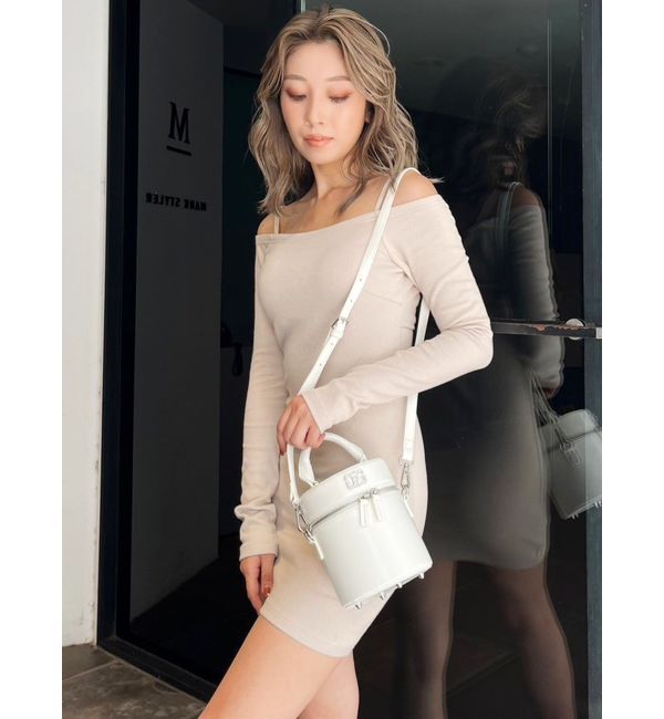 GYDA「Cylindrical 2WAYハンドBAG」|ハンドバッグ|