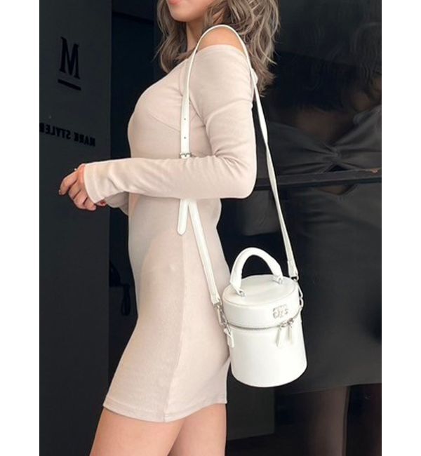 GYDA「Cylindrical 2WAYハンドBAG」|ハンドバッグ|