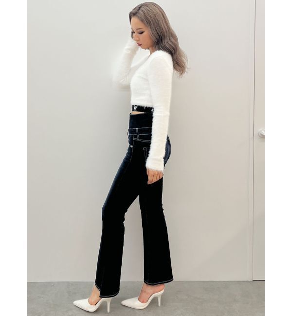 GYDA「G noobgydiesシャギーニットトップス」|ニット・セーター|