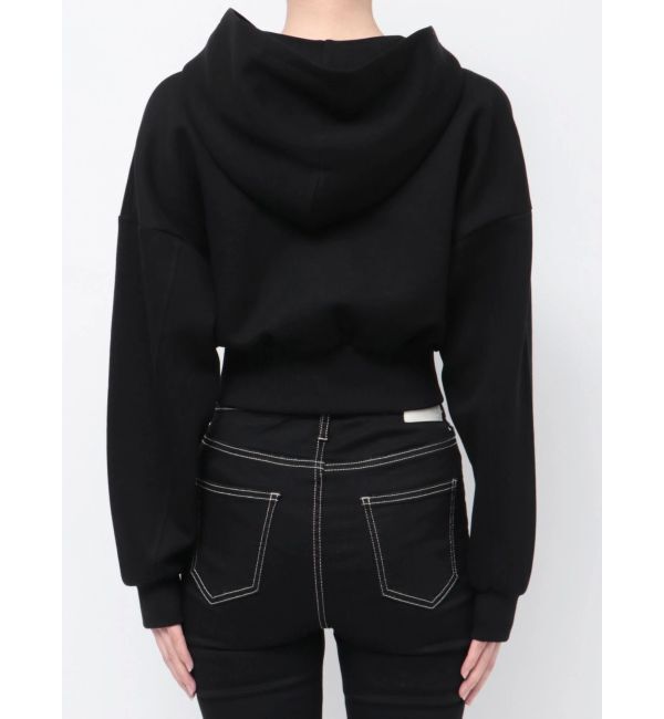 GYDA「GYGYラインストーンショートパーカー」|パーカー|