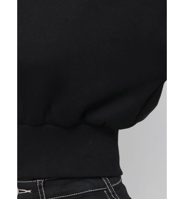 GYDA「GYGYラインストーンショートパーカー」|パーカー|