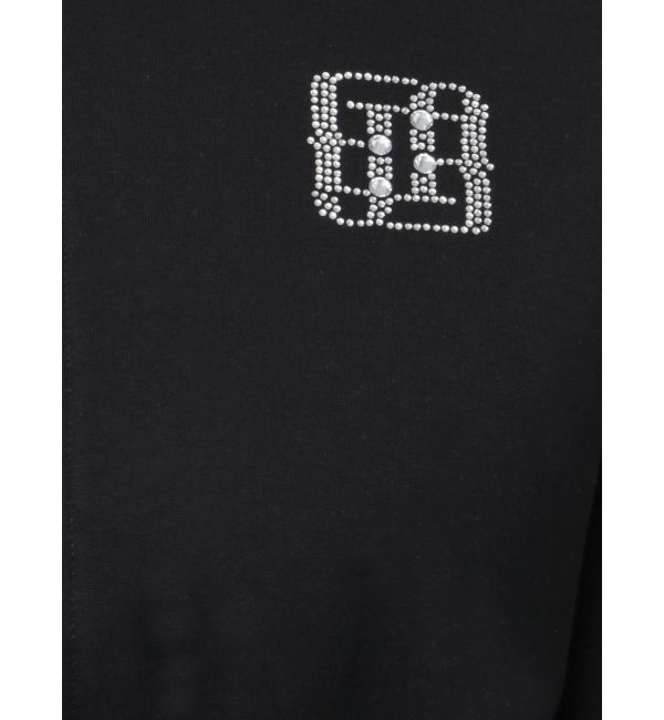 GYDA「GYGYラインストーンショートパーカー」|パーカー|