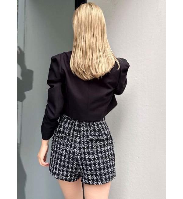 GYDA「ショートダブルジャケット【SETUP着用可】」|テーラードジャケット|