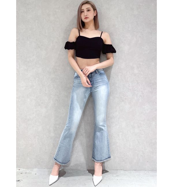 GYDA「オフショルバルーンスリーブブラウス」|シャツ・ブラウス|