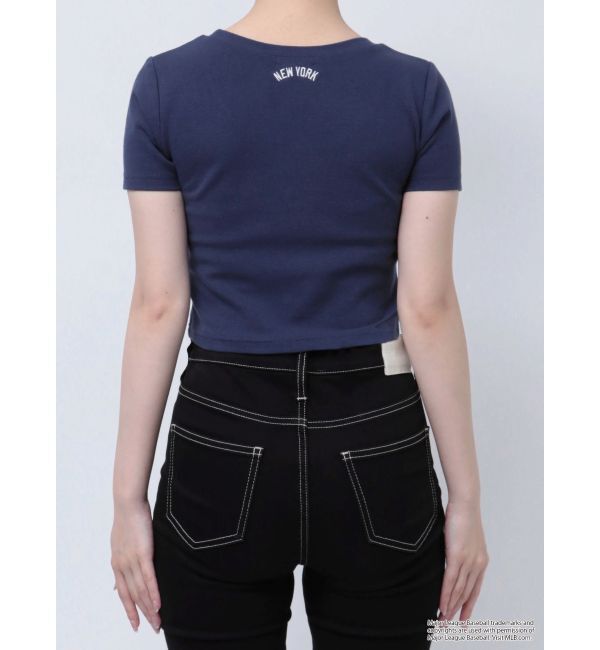 GYDA「GYDA［MLB］クロップドTシャツ」|Tシャツ・カットソー|
