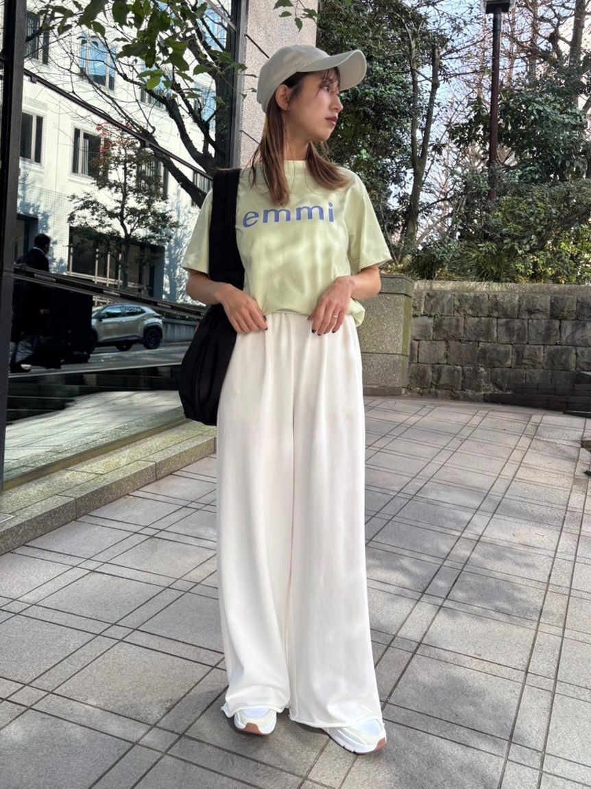 emmi atelier「【10th】【emmi|NEW ERA】9TWENTY emmiロゴキャンバスキャップ」|キャップ・キャスケット|