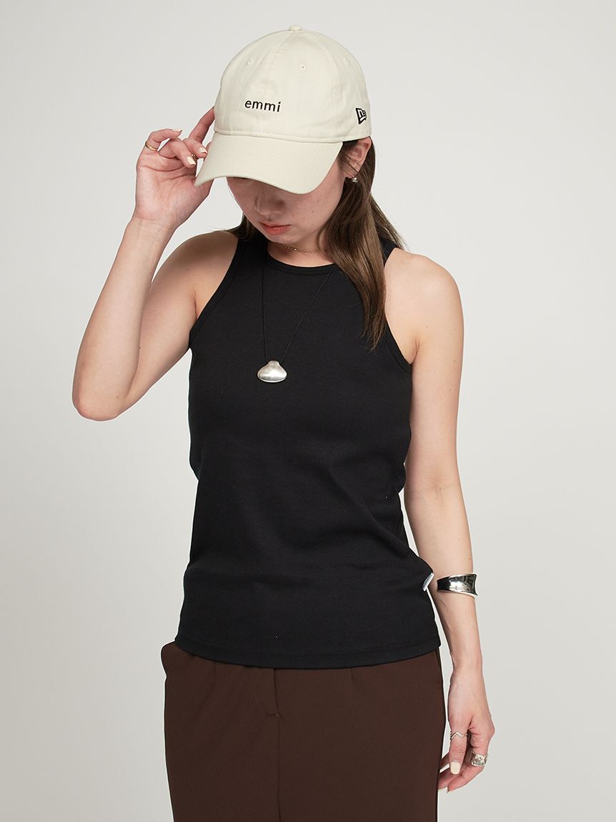 emmi atelier「【10th】【emmi|NEW ERA】9TWENTY emmiロゴキャンバスキャップ」|キャップ・キャスケット|