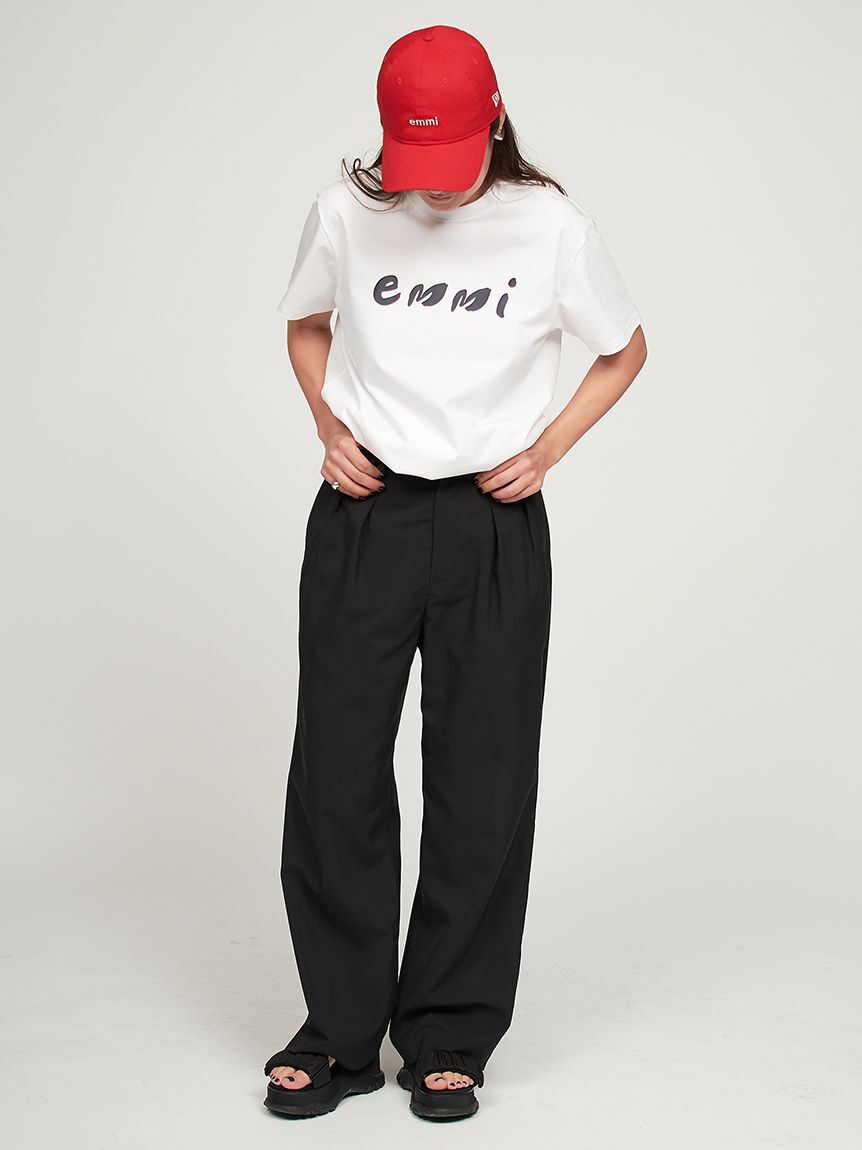 emmi atelier「【10th】【emmi|NEW ERA】9TWENTY emmiロゴキャンバスキャップ」|キャップ・キャスケット|