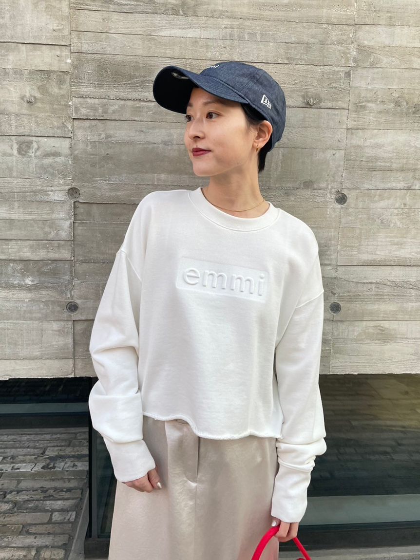 emmi atelier「【10th】【emmi|NEW ERA】9TWENTY emmiロゴキャンバスキャップ」|キャップ・キャスケット|IND