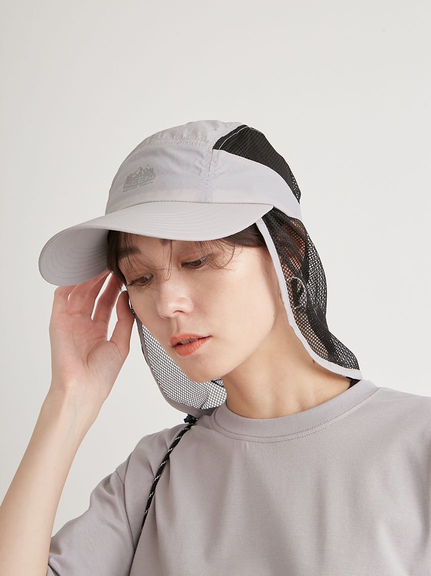 KEEN「【emmi&times;KEEN】NYLON LONG BILL CAP」|キャップ・キャスケット|GRY