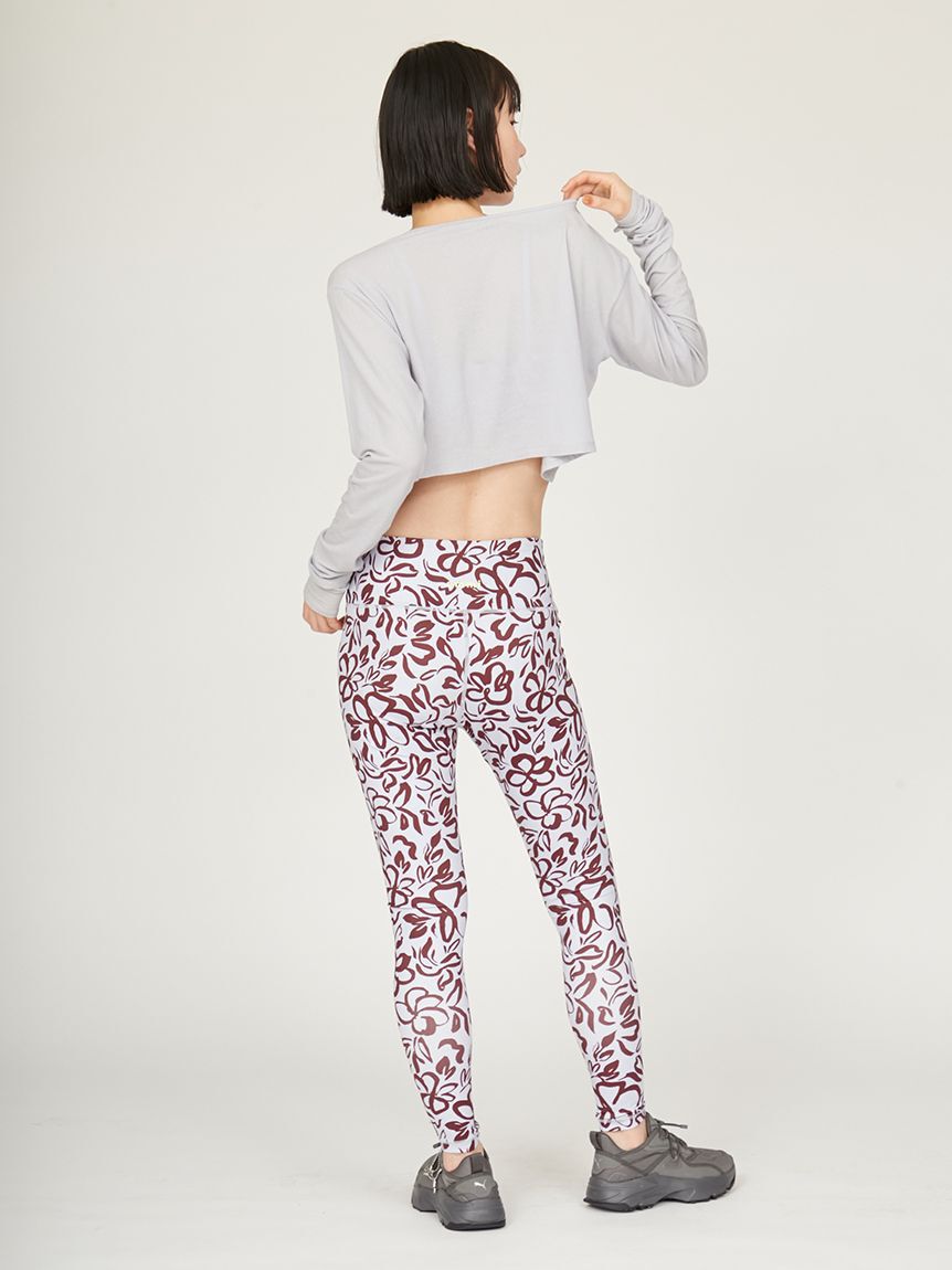 emmi yoga「プルメリアアートレギンス」|その他|