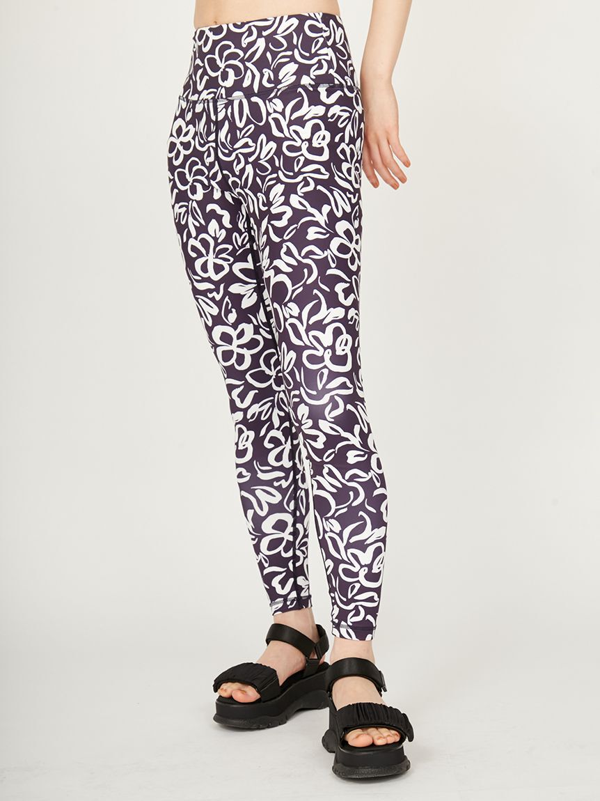 emmi yoga「プルメリアアートレギンス」|その他|