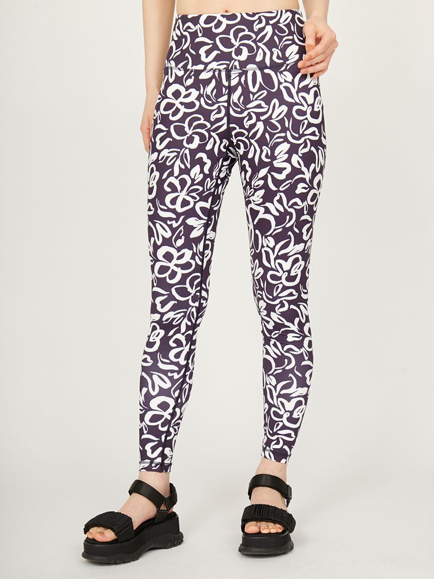 emmi yoga「プルメリアアートレギンス」|その他|