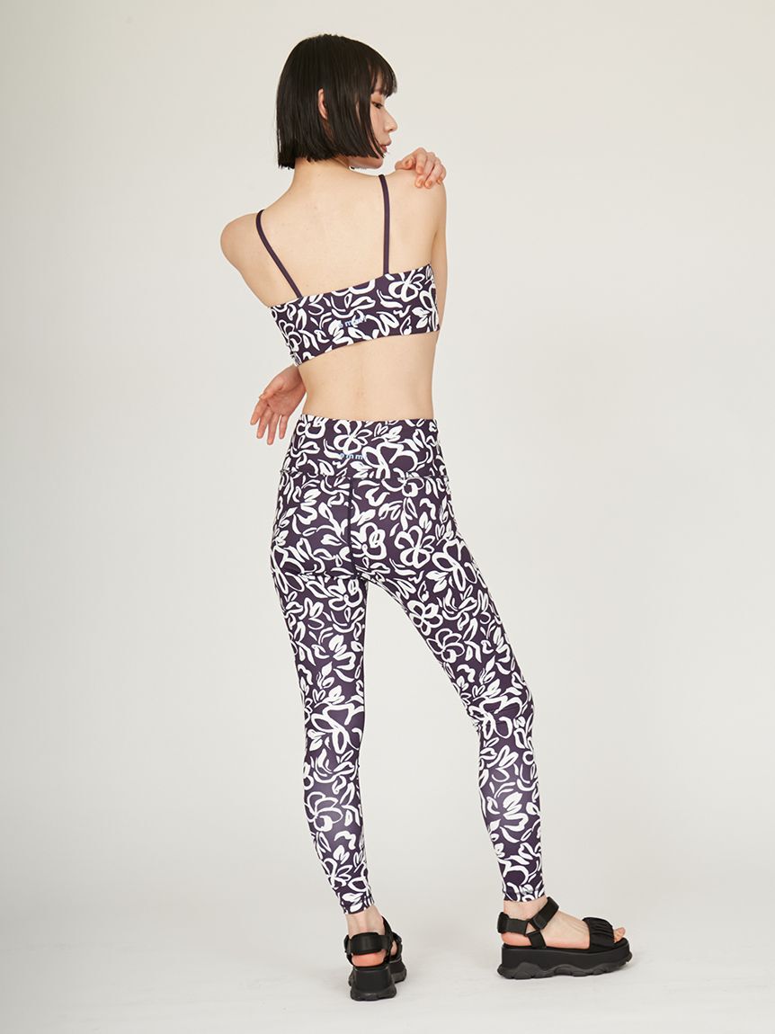 emmi yoga「プルメリアアートレギンス」|その他|