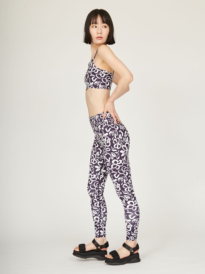 emmi yoga「プルメリアアートレギンス」|その他|