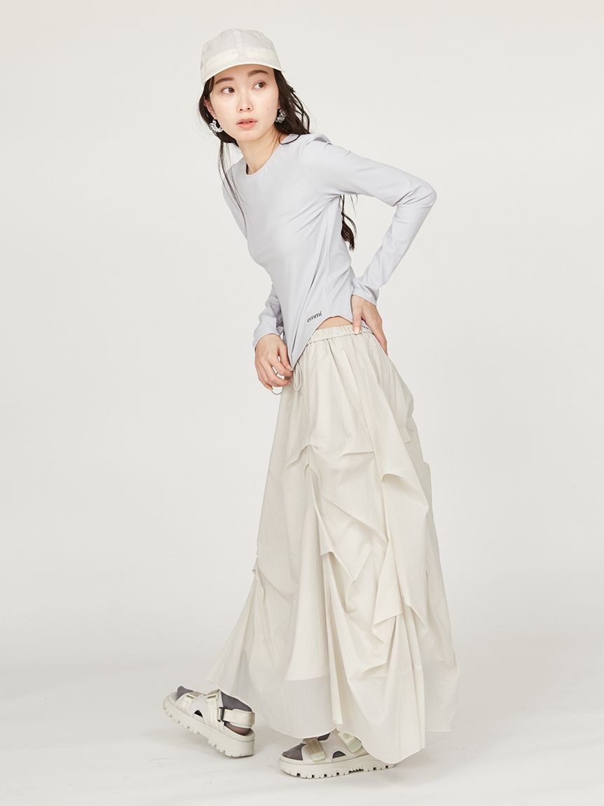 emmi yoga「サステナレッチデザインプルオーバー」|その他|