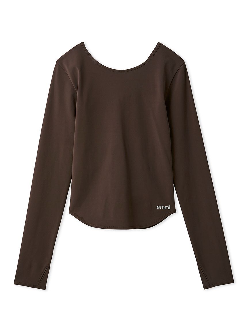 emmi yoga「サステナレッチデザインプルオーバー」|その他|